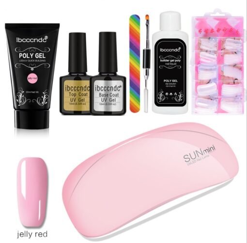 Painless And Rapid Extension Of Crystal Glue100-piece Boxed With Scaled Nail Crystal - 图片 3