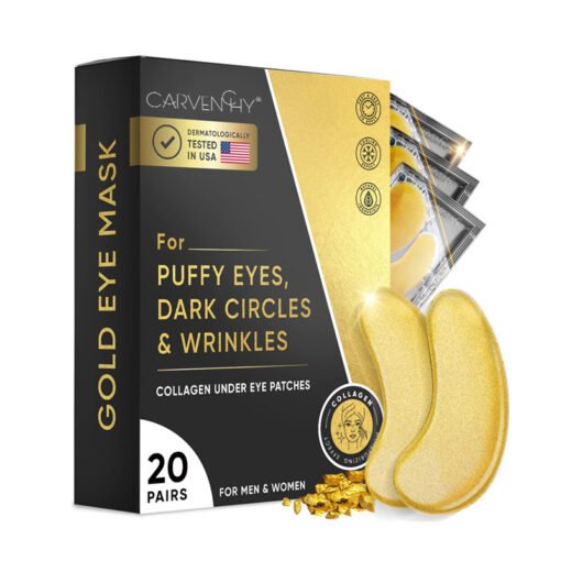 Eye Bag Removal Wrinkle Lifting And Tightening 24K Gold Eye Mask Patch - Imagen 8