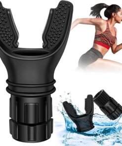 Lung Capacity Breathing Trainer – Fitness Respirator with Mouthpiece for Health & Exercise
