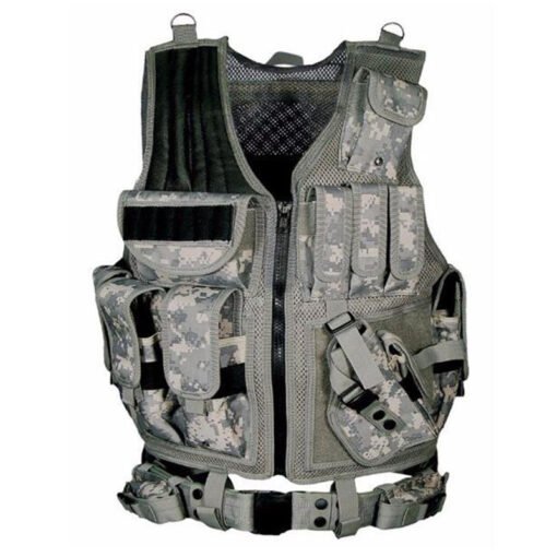 Tactical Vest Military Combat Army Armor Vests Molle Airsoft Plate Carrier Swat Vest Outdoor Hunting Fishing CS Training Vest - Larawan 2