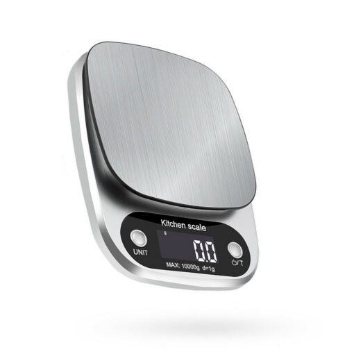 Digital Kitchen Food Diet Scale, Multifunction Weight Balance 22lbs 1g Kitchen Scale Stainless Steel Weighing Scale For Food Diet Postal Balance Measuring - Bild 9