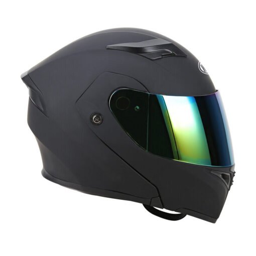Full Face Dual Visor Flip Moto Helmet Modular Motorcycle Helmet Color Lens New - Imagen 10