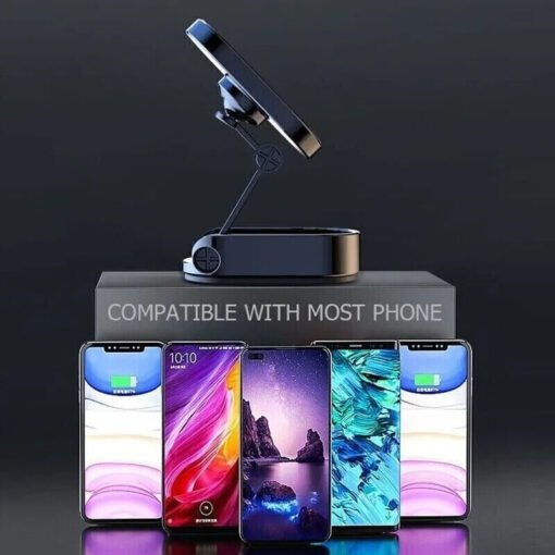 Magnetic Phone Holder For Car, Dashboard Car Phone Holder Mount Magnetic Stainless Steel Car Phone Holder - Dashboard Mount, Water-resistant, Rotatable - Hình ảnh 3