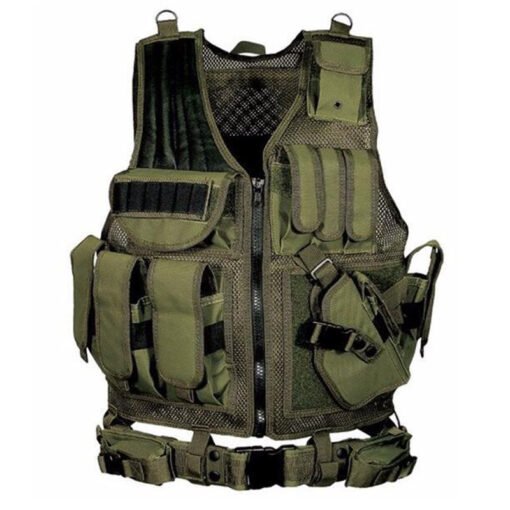 Tactical Vest Military Combat Army Armor Vests Molle Airsoft Plate Carrier Swat Vest Outdoor Hunting Fishing CS Training Vest - Larawan 5