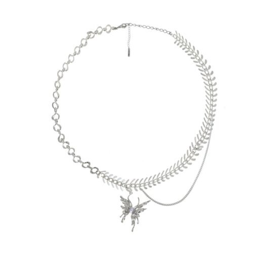 Advanced Biochemical Butterfly Necklace Female Liquid Metal Wind Clavicle Chain - Image 2