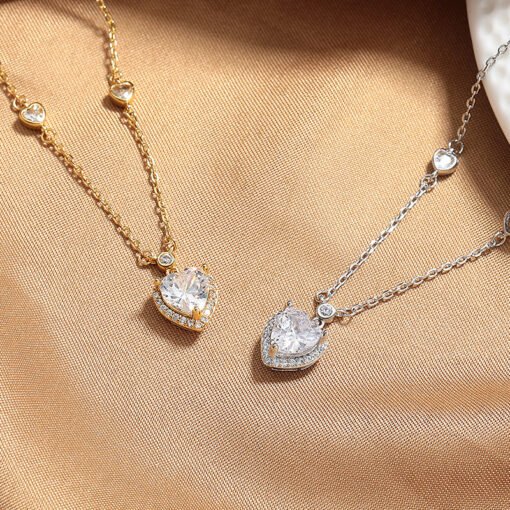 Light Luxury Minority High Sense Fashion Necklace Temperament Clavicle Chain Gift - Bild 3