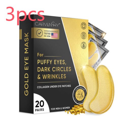 Eye Bag Removal Wrinkle Lifting And Tightening 24K Gold Eye Mask Patch - Imagen 6