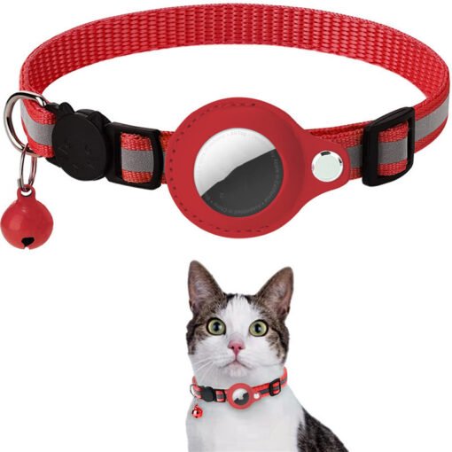 Reflective Waterproof Airtag Holder Collar for Pets - Bild 10
