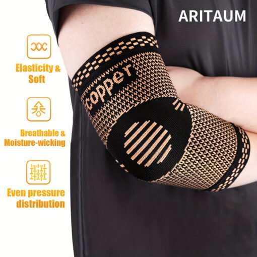 1 Pair Of Elbow Compression Sleeves - Hình ảnh 4