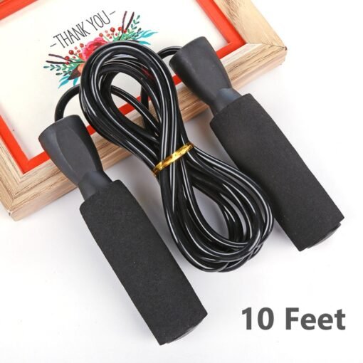Gym Aerobic Exercise Boxing Skipping Jump Rope Adjustable Bearing Speed Fitness Bearing Jump Rope Tangle-Free Jumping Rope Speed Equipments Skipping Adjustable Skipping Rope - Larawan 2