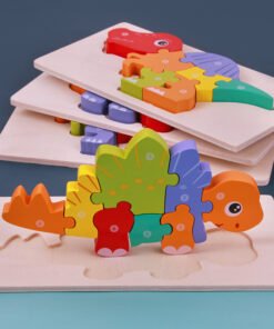 Children's Educational Toys Wooden Three-dimensional Montessori