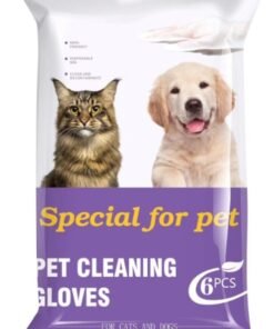 PET Cleaning  Deodorizing Bathing Wipes ForDogs And Cats, Nourish Fur Coconut OilGrooming Wipes For Dogs, Pet Cleaning GlovesWipes For Daily Care And Traveling.Hypoallergenic