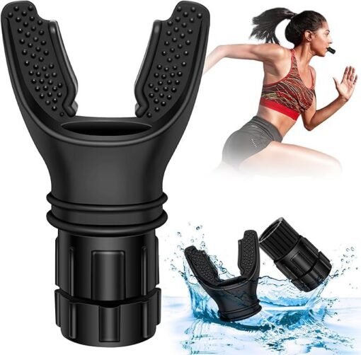Lung Capacity Breathing Trainer – Fitness Respirator with Mouthpiece for Health & Exercise - Larawan 6