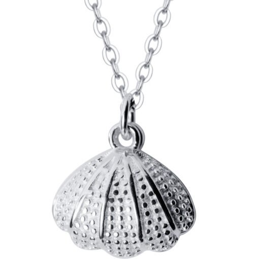 Personalized Simple S925 Silver Shell Necklace For Women - Larawan 4