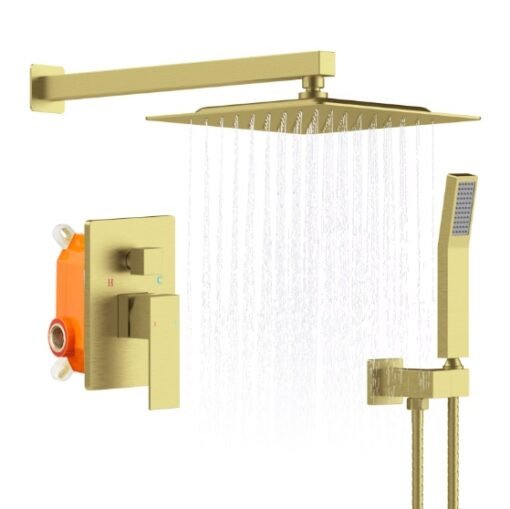 Shower System Shower Mixer Combo Set Wall-mounted - Image 7
