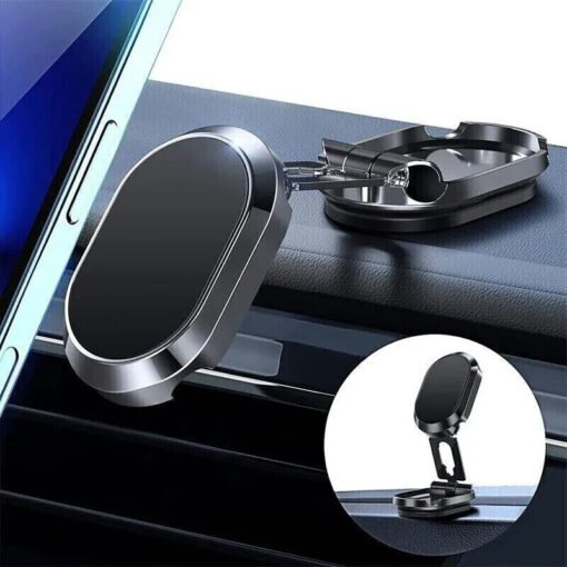 Magnetic Phone Holder For Car, Dashboard Car Phone Holder Mount Magnetic Stainless Steel Car Phone Holder - Dashboard Mount, Water-resistant, Rotatable - Hình ảnh 5