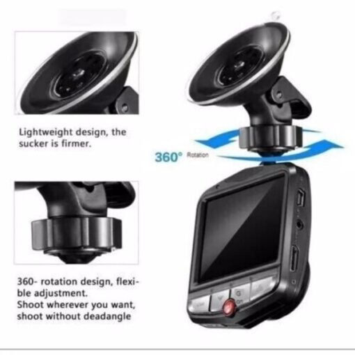 2.4 Inch Full HD 1080P Dash Cam Car DVR Front Camera Or Rear Camera Night Vision G Sensor - Image 7