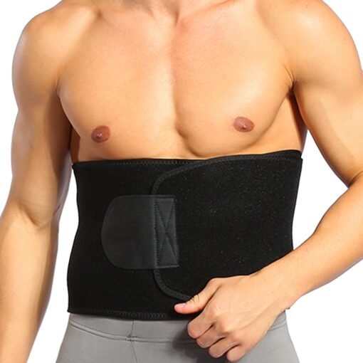 Yoga Slim Fit Waist Belt Trimmer Exercise Weight Loss Burn Fat Body Shaper - Image 9