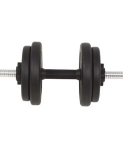 vidaXL Barbell and Dumbbell Set 60 kg