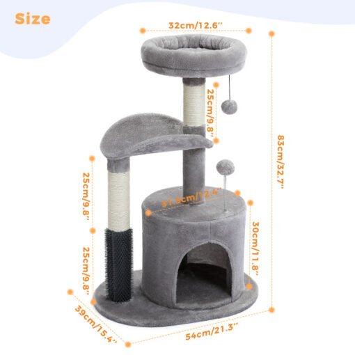 Small Cat Tree For Indoor Cats, Forbidden -shein, Cannot Be Shipped On Weekends, Please Place An Order With Caution - Image 2