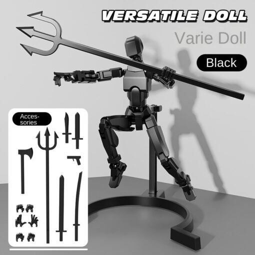 3D Printed Joint Puppet Assembled Toy With Movable Joints - Larawan 6