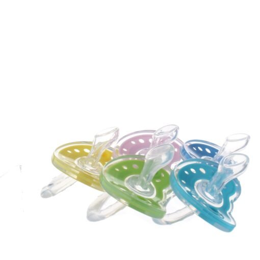 Baby Products Full Silica Gel Pacifier Two-color Liquid Silicone Sleep Comfort Baby Pacifier Baby - Hình ảnh 10
