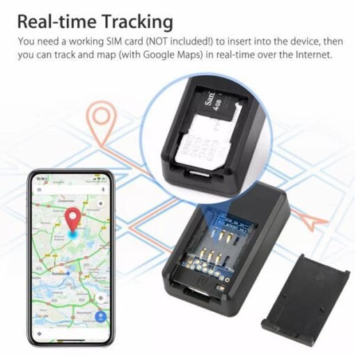 Magnetic GF07 Mini GPS Real Time Car Location Tracker GSM-GPRS Tracking Device - Image 3