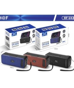 Solar Charge Energy Outdoor Light Portable Bluetooth Speaker HFU43 For Phone, Device, Music, USB