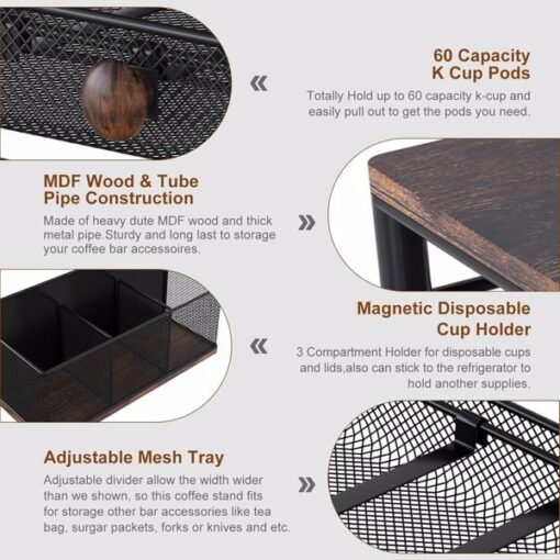 Coffee Bag Drawer Style Countertop Organizer, Banned Temu, Not Shipped On Weekends – Bild 4