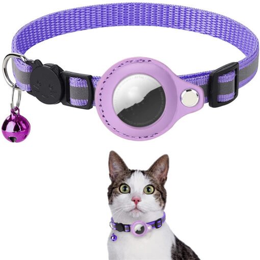 Reflective Waterproof Airtag Holder Collar for Pets - Bild 9