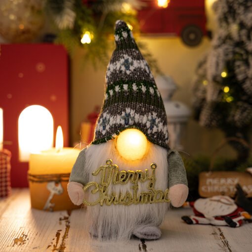 Christmas Decoration Creative Christmas Nose With Lights - Image 2