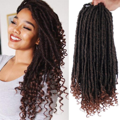 Chemical fiber braided hair extension - Image 2