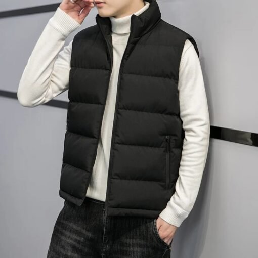 Autumn And Winter Leisure Warm Sleeveless Jacket - Image 4