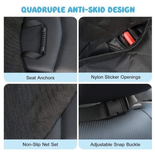 Car Pet Mat Orange Edging Car Pet Mat, Waterproof And Dirty Dog Mat Manufacturer Custom - Hình ảnh 5