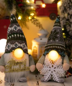Christmas Decoration Creative Christmas Nose With Lights