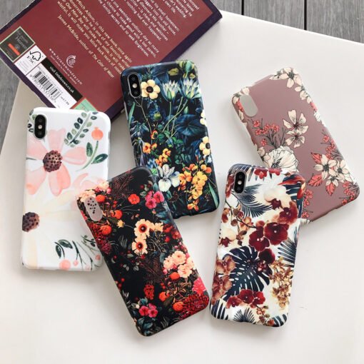 Retro flower phone case - Hình ảnh 2