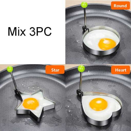 Thicken Creative Love Stainless Steel Fried Egg Mold - 图片 10