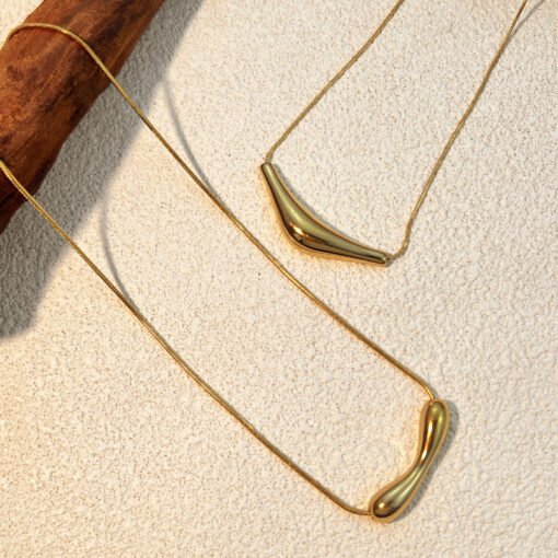 Fashion Stainless Steel Necklace Niche - Bild 3