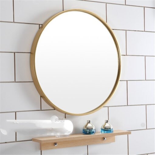 Bathroom wall bathroom mirror wall hanging decorative mirror - Larawan 7