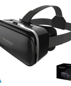 Original VR Shinecon  Gafas De Realidad Virtual 120 Fov 3D Gafas Google Carton Con Auriculares Estereo Caja Para Smartphone