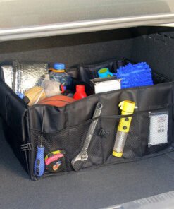 Car storage can store and organize packages