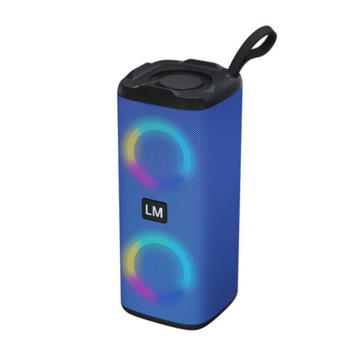 Bluetooth Dazzling Light Effect Dual Speaker Card USB Audio - Image 4