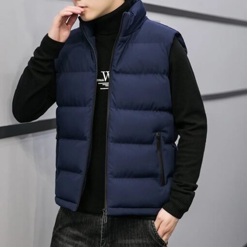 Autumn And Winter Leisure Warm Sleeveless Jacket - Image 6