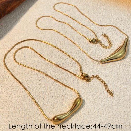 Fashion Stainless Steel Necklace Niche - Bild 4