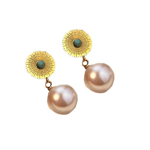 Fashion Stainless Steel Earrings Niche Retro - Bild 5