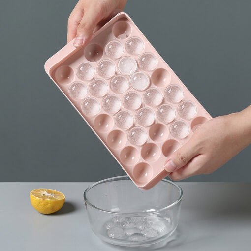 Ice Tray 3D Round Ice Molds Home Bar Party Use Round Ball Ice Cube Makers Kitchen DIY Ice Cream Moulds - Bild 7