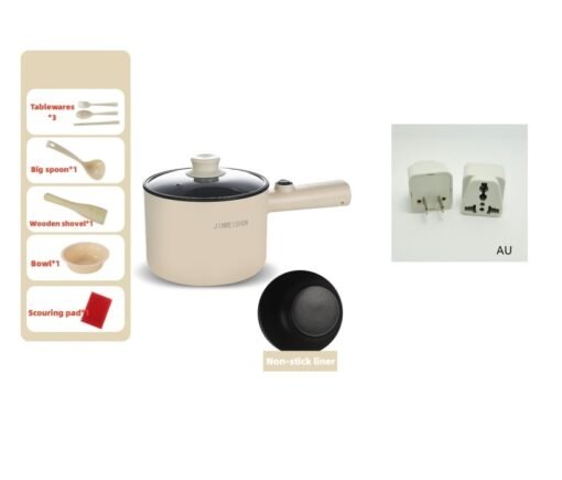 Mini Hot Pot Household Portable Kitchen Appliance Multi Function Non Stick Electric Pot Kitchen Gadgets - 图片 6