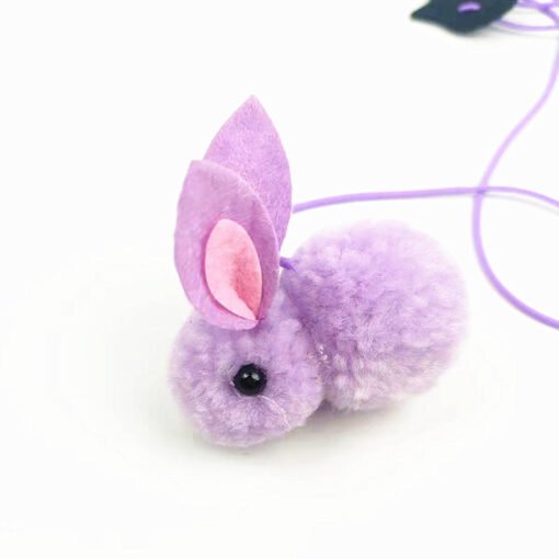 Elastic Bouncing Funny Cat Stick Clip Door Hanging Elastic Automatic Toy - immagine 7