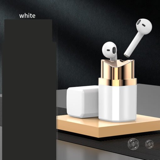 Fashion Individual Earphone Lipstick Bluetooth Earphone In-ear Noise Reduction - Image 6