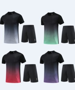 Summer Sports Suit Men's Gradient